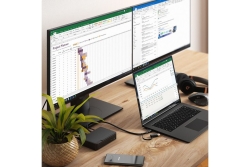 Alogic DockingStationUniversal Twin HD USB-C & USB-A 85W