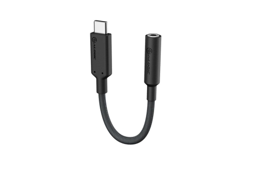 Alogic Adapter USB-C -> Audio 3,5mm schwarz