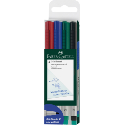 CD-Marker MULTIMARK - non-permanent, M, 4 Farben Etui