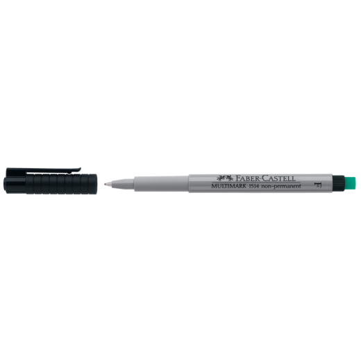CD-Marker MULTIMARK - non-permanent, F, schwarz
