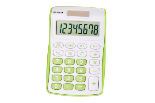 GENIE Taschenrechner 120 G 8-stellig grün