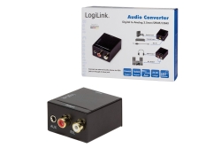 Logilink Audio-Konverter Digital zu Analog 3.5mm/SPDIF/COAX