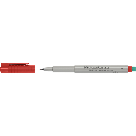 CD-Marker MULTIMARK - non-permanent, S, rot