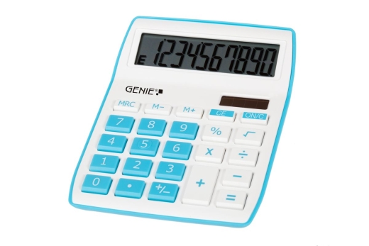 GENIE Tischrechner 840B blau