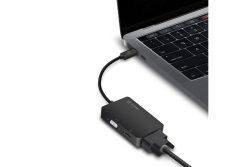 Alogic Adapter USB-C 3In1 -> HDMI VGA schwarz