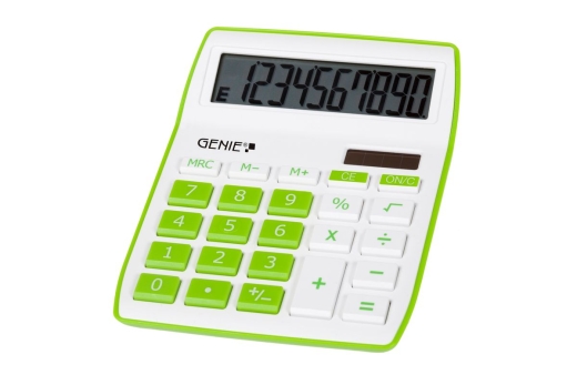 GENIE Tischrechner 840G grün