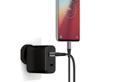Alogic USB 2.0 Datenkabel Typ C -A M/M 3A 480 Mbps 0,3m, gr