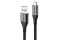 Alogic USB 2.0 Datenkabel Typ C -A M/M 3A 480 Mbps 0,3m, gr