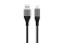 Alogic USB 2.0 Datenkabel Typ C -A M/M 3A 480 Mbps 0,3m, gr