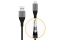 Alogic USB 2.0 Datenkabel Typ C -A M/M 3A 480 Mbps 0,3m, gr