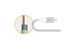 Alogic USB 2.0 Datenkabel Typ C -A M/M 3A 480 Mbps 0,3m, sil