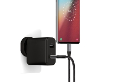 Alogic USB 2.0 Datenkabel Typ C -C M/M 5A 480 Mbps 0,3m, gr