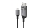 Alogic USB C Adapterkabel Typ C -DPort M/M 4k 60 Hz 1m, gr