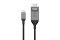 Alogic USB C Adapterkabel Typ C -DPort M/M 4k 60 Hz 1m, gr