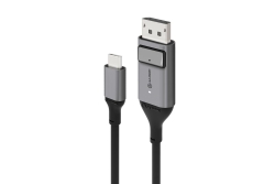 Alogic USB C Adapterkabel Typ C -DPort M/M 4k 60 Hz 2m, gr