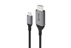 Alogic USB C Adapterkabel Typ C -HDMI M/M 4k 60 Hz 2m, gr