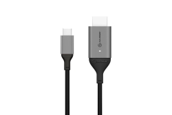 Alogic USB C Adapterkabel Typ C -HDMI M/M 4k 60 Hz 2m, gr