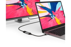 Alogic Adapter USB-C Ultra -> DPort 4K 60Hz grau