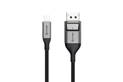 Alogic Displayport Kabel miniDP St. -> DP St. 8K 60...