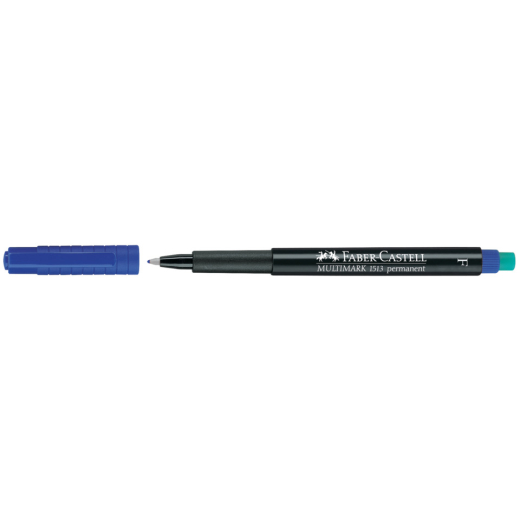 CD-Marker MULTIMARK - permanent, F, blau