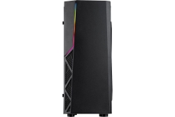 Inter-Tech Gaming-Gehäuse B-02 120mm RGB-Lüfter,LED-Streifen retail