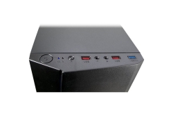Inter-Tech Gaming-Gehäuse B-02 120mm RGB-Lüfter,LED-Streifen retail