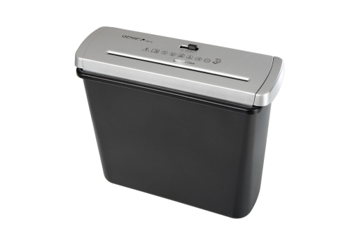 GENIE Aktenvernichter 106 S Stripe Cut schwarz/silber