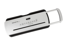 GENIE Aktenvernichter 106 S Stripe Cut schwarz/silber