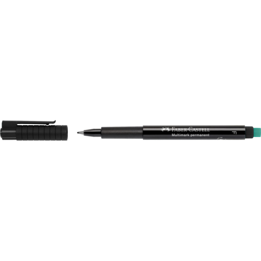 CD-Marker MULTIMARK - permanent, F, schwarz