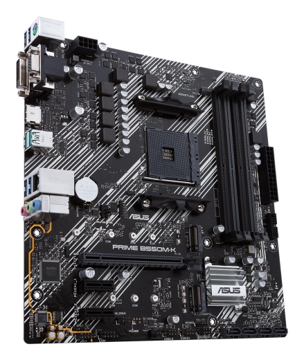 ASUS PRIME B550M-K (AMD,AM4,DDR4,mATX)