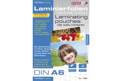 GENIE Laminiertaschen 100 A6 - Folien