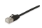 Equip Patchkabel Cat6A SlimFlex F/FTP 0.50m schw.LSZH 2xRJ45 Polybeutel