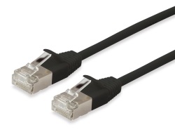 Equip Patchkabel Cat6A SlimFlex F/FTP 1.00m schw.LSZH...