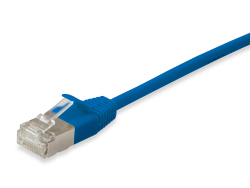 Equip Patchkabel Cat6A SlimFlex F/FTP 0.25m blau LSZH...