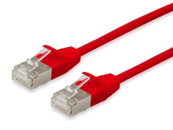 Equip Patchkabel Cat6A SlimFlex F/FTP 3.00m rot LSZH...