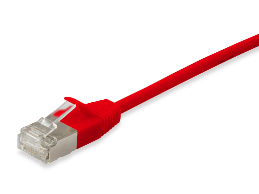 Equip Patchkabel Cat6A SlimFlex F/FTP 20.0m rot LSZH 2xRJ45 Polybeutel