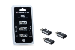 CONCEPTRONIC Adapter USB-C->Micro-B2.0 3Stk 480Mbs OTG gr