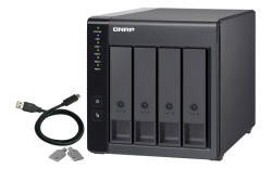 QNAP NAS TR-004 4-Bay JBOD Erweiterungseinheit