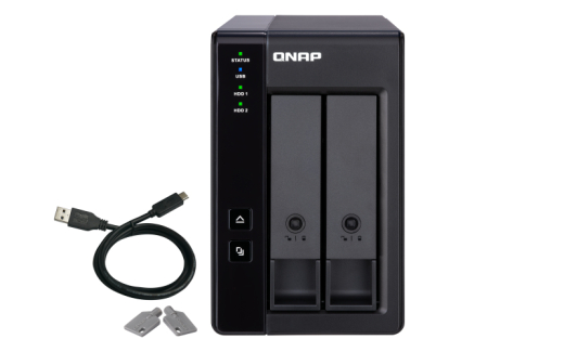 QNAP NAS TR-002 2-Bay JBOD Erweiterungseinheit