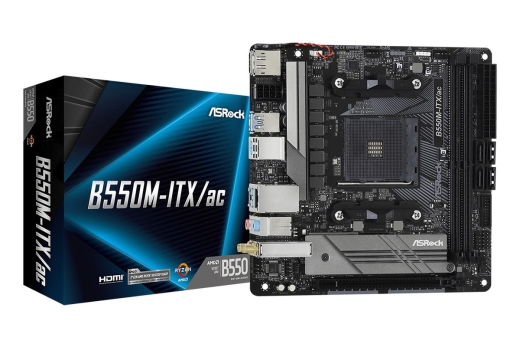 ASRock B550M-ITX/ac AM4 mITX HDMI/DP DDR4 retail