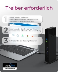 Multi-DockingStation IcyBox für Notebooks und PCs