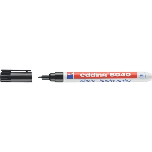 8040 Wäschemarker - 1 mm, schwarz