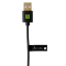 Techly USB2.0 Kabel ST Typ-A - ST Typ-C schwarz, 0.1m