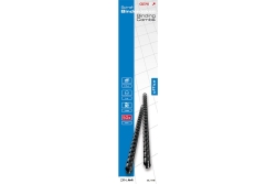 GENIE Spiralbinderücken 6mm schwarz 50 Stk