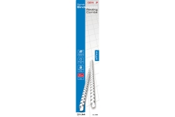 GENIE Spiralbinderücken 6mm weiß 25 Stk