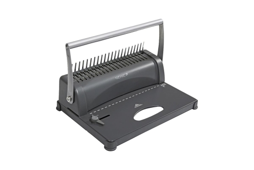 GENIE Spiralbindegerät CB-850 inkl. Plastikbinderücken sw