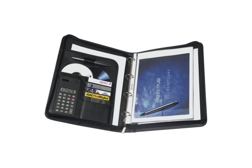 GENIE Schreibmappe Exclusiv inkl. Taschenrechner