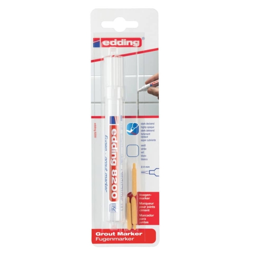 8200 Fugenmarker, 2-4 mm, weiß