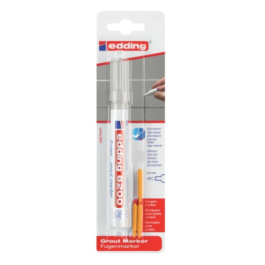8200 Fugenmarker, 2-4 mm, silbergrau