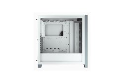 CORSAIR Geh Midi iCUE 4000X RGB (Tempered Glass) White